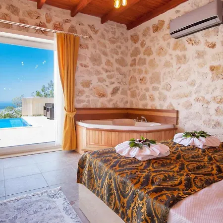 Villa Secluded Private Pool Jakuzzi In Uzumlu Village Kalkan