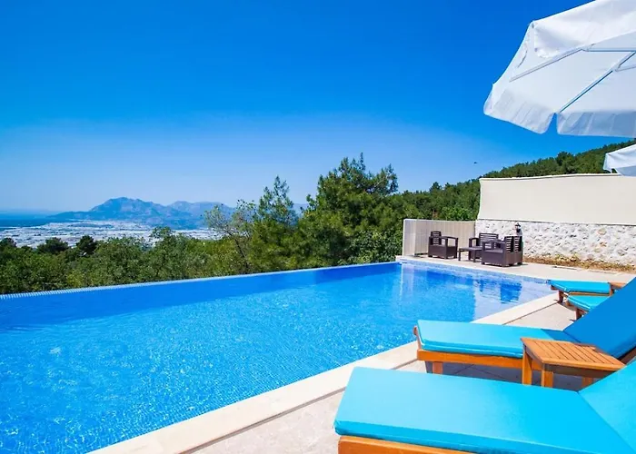 Secluded Private Pool Jakuzzi In Uzumlu Village *