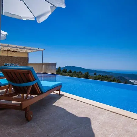 Secluded Private Pool Jakuzzi In Uzumlu Village קלקן